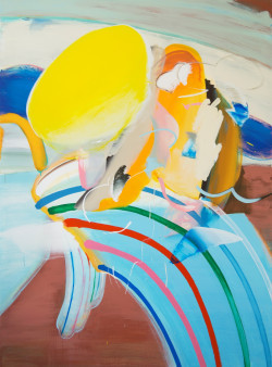 Kiwan Choi: Meaningless even if call out name, 2021, Acryl auf Leinwand Kiwan Choi: Meaningless even if call out name, 2021, Acryl auf Leinwand