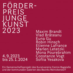 Förderpreis Junge Kunst 2023